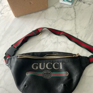 Large Gucci Fanny bag aka a boob bag